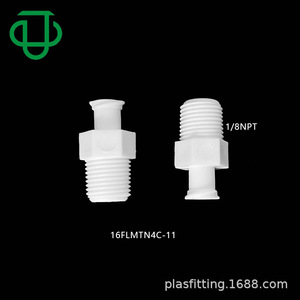 JU <b>PP</b>-Nylon Plastic 1/8 NPT Female Threaded Luer Connector For Pipeline Use - Product Image 4