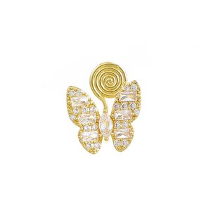 Mode indolore oreille clip pas de piercing femme petit papillon C forme femmes boucles d'oreilles moustique bobine oreille manchette bijoux en gros - Product Image 4