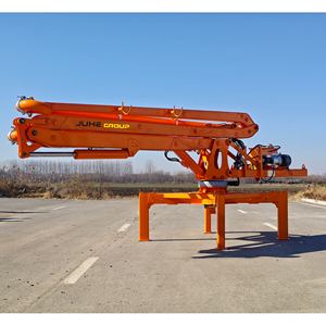 Fabricant chinois JIUHE, flèche de placement de béton mobile de type araignée de 14 m, distributeur de béton, épandeur de béton - Product Image 1