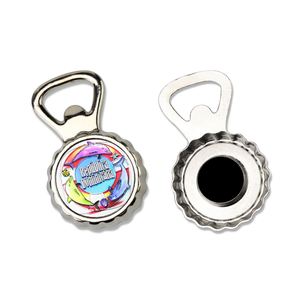 High Quality Customised <b>Beer</b> Cap Shape Bottle Opener <b>Fridge</b> Magnets Custom Logo Can Opener - Product Image 6