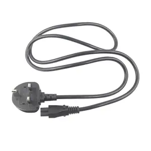 Uk C5 3 Pin Extension Cable Iec 320 Connector Wire C5 Ac Power Cord Plug Vde Plug 3 Pin Power Cord Wholesale Uk