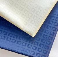 Tissu jacquard en polyester à motif Mahjong, personnalisable, de haute qualité, doux et tendance, pour vêtements, textiles de maison, robes et coussins