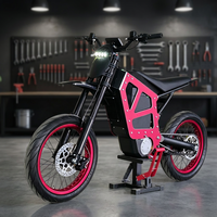 Motocicleta Eléctrica HCBK-X50 2026 22000W 120km/h Lbx para Adultos y Jóvenes, Todoterreno, Batería de Litio 72V58AH, Cuadro de Aleación de Aluminio