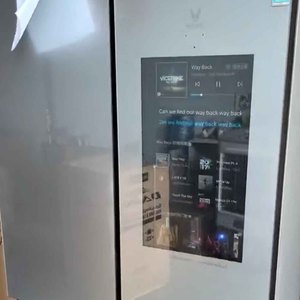 220v 520l French Door Smart Side-by-side <b>Refrigerators</b> 4door Fridge <b>Refrigerator</b> Class1 Homeuse Auto With Screen Music Hai - Product Image 5