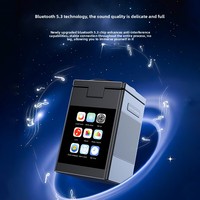 Tengyan 3-in-1 Desktop Kabelloses Ladegerät mit Lautsprecher, Wecker, Touchscreen & KI-Sprachassistent (Magnetisch)