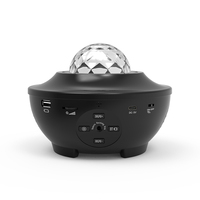 Projecteur intelligent d'étoiles de nuit à LED, lumière Laser, haut-parleur bluetooth, avec télécommande