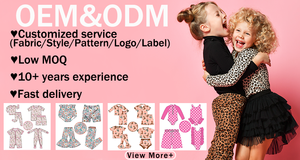 Высококачественная детская пижама из органического бамбука на заказ, однотонная застежка-молния для летней фабрики, настраиваемый для маленьких девочек - Product Image 6