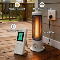 Sistema de Calefacción por Suelo Radiante, Termostato Digital Inteligente Inalámbrico Programable para Uso en Interiores, Gran Venta