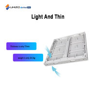Solution complète UHLED P5.7mm, écran LED à faible consommation d'énergie, écran LED publicitaire extérieur, écran d'affichage LED pour panneau publicitaire