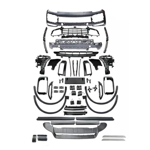 Kit de Carrocería de Plástico para <span class=keywords><strong>Porsche</strong></span> <span class=keywords><strong>Cayenne</strong></span> (<span class=keywords><strong>2018</strong></span>-2019), Estilo Turbo <span class=keywords><strong>S</strong></span>, Actualización Completa de Parachoques - Product Image 2