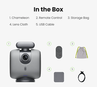 Caméra de suivi sportif XbotGo Chameleon AI avec suivi automatique du visage et du joueur, diffusion en direct 4K, support pour smartphone