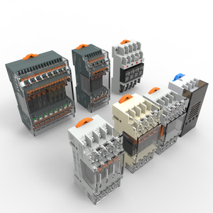 Công nghiệp 5-24V thu nhỏ tiếp sức cơ sở với 2000vac cách ly ngón tay bảo vệ Din Rail núi sậy tiếp sức lý thuyết kín bảo vệ - Product Image 2