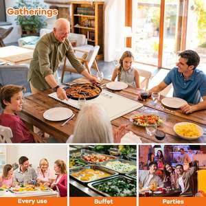 Bandeja de Silicona Plegable y Portátil, Enrollable, con Diseño Ecológico, Estilo Europeo, para Calentar Alimentos, Venta al Por Mayor - Product Image 3