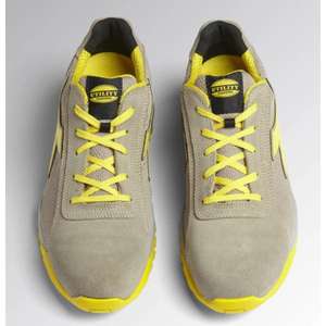 DIADORA UTILITY-701,177668-75029/39 Zapatos de seguridad de corte bajo gris Moon Rock en ante de piel de becerro y malla S1P HRO SRC - Product Image 2