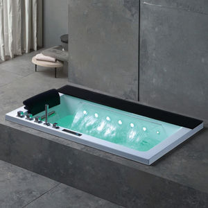 <span class=keywords><strong>Baignoire</strong></span> à remous AFFINARE de 1.9m en acrylique moderne en forme de rectangle blanc <span class=keywords><strong>baignoire</strong></span> à jet encastrée - Product Image 1