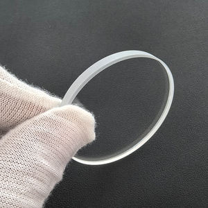 Personalizado redondo quartzo vidro discos uv luz transmitância sintético fundido sílica fosco vidro lente - Product Image 4