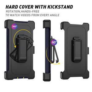 Étui robuste pour Redmi Note 15 Pro Plus Note 15 14 Note 13 Pro+ avec clip de ceinture, étui antichoc avec béquille rotative à 360 degrés - Product Image 4