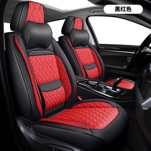 Coprisedili Universali Personalizzati per Auto, Set Completo per Cinque Posti in Pelle PU, Stile Business, Adatti a Vari Modelli di Auto - Product Image 4