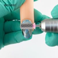 6.60mm grand foret à ongles lisse PRO(Pro Cut) foret à ongles en carbure non revêtu avec tête de meulage 5XC 4XC 3XC foret manucure pédicure