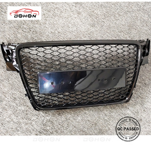 Parrilla Delantera de Malla de Panal Estilo Europeo para Audi <span class=keywords><strong>A4</strong></span> B8 2008-2012 - Product Image 5
