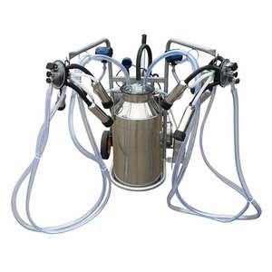 Mungitrice Mobile per Mucche con Pompa e Motore in Acciaio Inox di Grado Alimentare, Alta Efficienza, Attrezzatura per Caseificio Competitiva - Product Image 5