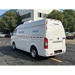 New Euro 4/6 Manual Gasoline Refrigerated Truck <b>Mini</b> <b>Freezer</b> Van -18C 1-2T Load Capacity for Frozen Food Transportation - Product Image 4