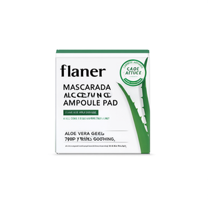Flaner Cypress Aloe Juice Calming Ampoule Pad 70P Lenitivo per tutti i tipi di pelle - Product Image 2