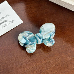 กิ๊บติดผมผีเสื้ออะซิเตทสีแฟชั่นน่ารัก ทำมือ สวยหรู หวานๆ สไตล์สาวหวาน กิ๊บติดผมอะซิเตทขนาดเล็ก - Product Image 6