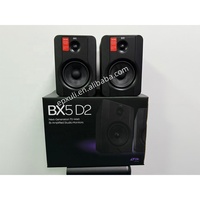 XUNGUAN BX5D2 Enceintes de monitoring de studio actives professionnelles en bois de 5 pouces pour intérieur