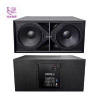 SUB 9006-AS Subwoofer audio professionnel double de 18 pouces actif avec 142 dB et 3600 W RMS 7200 W de crête, adapté aux scènes de grande envergure