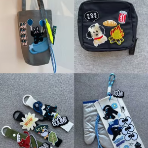 Offres Spéciales : Écussons en Feutre Non Tissé Brodés à la Main Coréens Personnalisables, Thermocollants, avec Couleurs et Tailles sur Mesure pour Sacs - Product Image 4