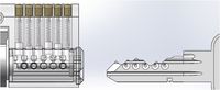 Demi-cylindre de serrure de porte en laiton de l'usine professionnelle avec 60mm Backset et 3 clés bon prix