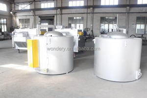 Four électrique à <span class=keywords><strong>induction</strong></span> pour la fusion de l'aluminium, four à fusion de l'aluminium à <span class=keywords><strong>coque</strong></span> métallique électrique - Product Image 5