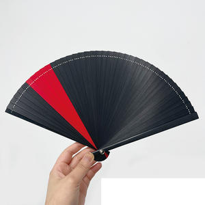 Últimos abanicos de mano de bambú ecológicos, duraderos y tradicionales de la marca <span class=keywords><strong>Panda</strong></span> - Abanicos plegables personalizados para publicidad y promoción - Product Image 4