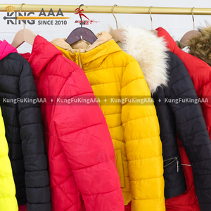 Abrigos de Plumón de Invierno para Mujer al por Mayor, Chaquetas Cálidas y Gruesas, Ropa Usada de Segunda Mano, Abrigo Clásico de Tela Tweed, Chaqueta Elegante - Product Image 4