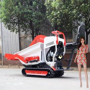 Mini camión de alta calidad de 0,5 toneladas, volquete sobre orugas, entrega rápida, 4, 4, Mini volquete para uso doméstico, jardín, granja, cargadores al por mayor - Product Image 5