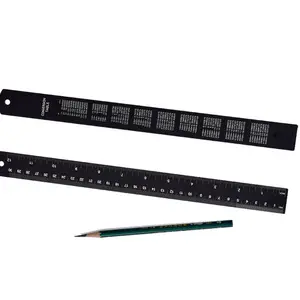 Wholesale black metal ruler With Appropriate Accuracy 
