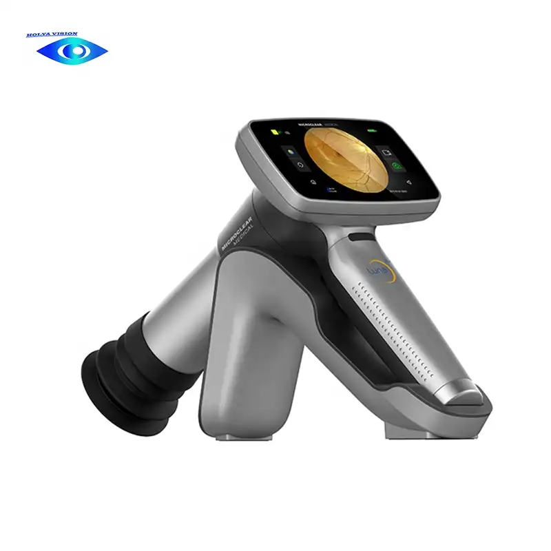 Di plastica Occhio Professionale Clinica portatile Fondo Macchina Fotografica portatile Adattatore Made In China Lampslit Microscopio Lampada a Fessura