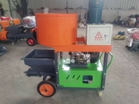 Machine à projeter le mortier 311 110V 220V 380V avec fonction de mélange 4kW – Machine multifonctionnelle pour le béton, le plâtre et le rebouchage mural