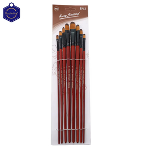 Nouvel ensemble de pinceaux en nylon pour peinture artistique, aquarelle, huile et détails – Idéal pour les artistes débutants et étudiants - Product Image 3