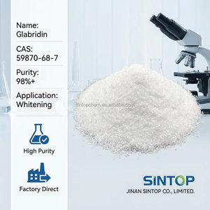 Glabridina de Grado Cosmético 10% 40% 70% 90% 98% Extracto de Raíz de Regaliz en Polvo <span class=keywords><strong>CAS</strong></span> 59870-68-7 Glabridina para Blanqueamiento de la Piel - Product Image 2