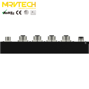 Module réseau M12 4 Class Code PNP NPN IP67, 16 entrées/sorties numériques, PC industriel Profinet Ethercat LVDS IO-Link - Product Image 3