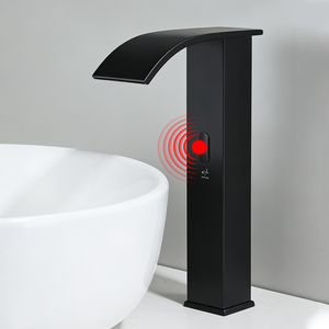 Robinet de lavabo intelligent à capteur infrarouge en laiton, design moderne haut de gamme, vente en gros - Product Image 1