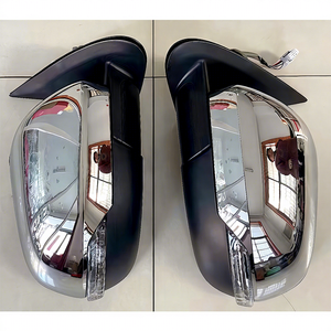 GELING Kit carrosserie pick-up <span class=keywords><strong>miroir</strong></span> chromé rétroviseur latéral électrique sport avec fil pour Mitsubishi Triton L200 2019 <span class=keywords><strong>2020</strong></span> 2022 2021 - Product Image 1