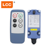 Control Remoto Industrial por Radio LCC SAGA L6 de Alta Resistencia, 6 Botones, Una Velocidad, para Grúas Puente, Polipastos, Cabrestantes y Sistemas de Engranajes