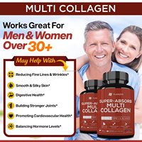 Capsules de collagène en gros sous marque privée pour la repousse des cheveux, meilleur supplément multi-vitamines C et E pour la peau et les ongles