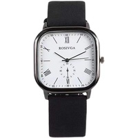 Nouvelle montre à quartz unisexe élégante et minimaliste de style sportif avec boîtier en alliage et cadran à aiguilles pour les couples et les étudiants
