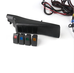 Nouvel ensemble de commande de panneau à 4 voies pour montant A, 12V, côté conducteur, pour modèles <span class=keywords><strong>JK</strong></span> <span class=keywords><strong>ABS</strong></span> 2011-2017, accessoires de modification Jeep - Product Image 3