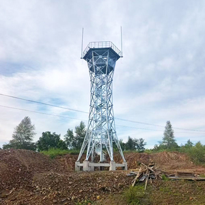 Fuhang thép khí tượng Radar tháp Viễn Thông ăng ten 10-150m Chiều cao nhúng nóng mạ q420b/q355b/q235b Thép 50 - Product Image 2