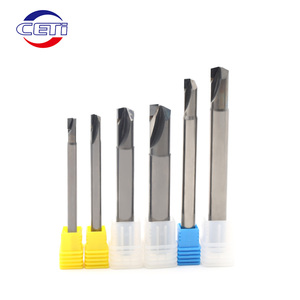 Single Flute Compression <strong>PCD</strong> <strong>End</strong> <strong>Mill</strong> 8mm Shank Carbide HSS Face <strong>Mill</strong> Cutting Tools with Coating OEM/ODM Customizable - Product Image 3